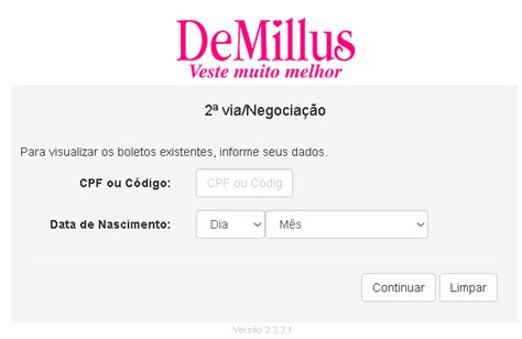 demillus telefone para acordo|Demillus Boleto – Segunda Via, Negociar Dívida, Acordo